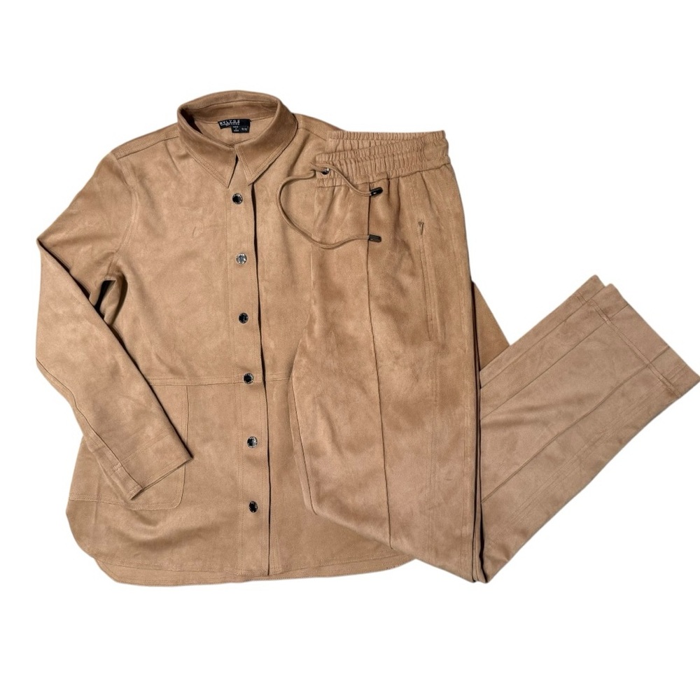 Bylyse Spenard Faux Suede Matching Set – Top XS | Pants S
